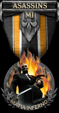 Mafia Inferno Game Dominator Medal